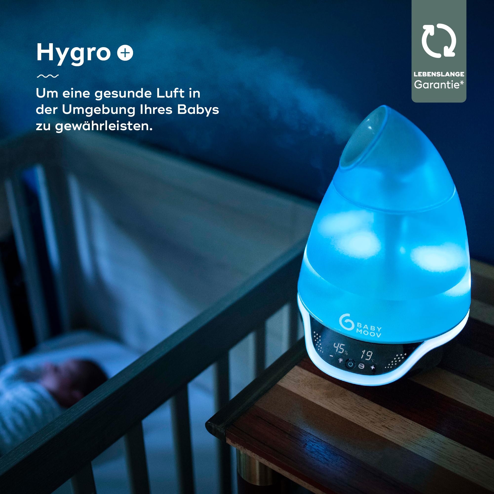babymoov-hygro-plus-luftbefeuchter-digitaler-ultraschall-vernebler-mit-7-farben- image 2