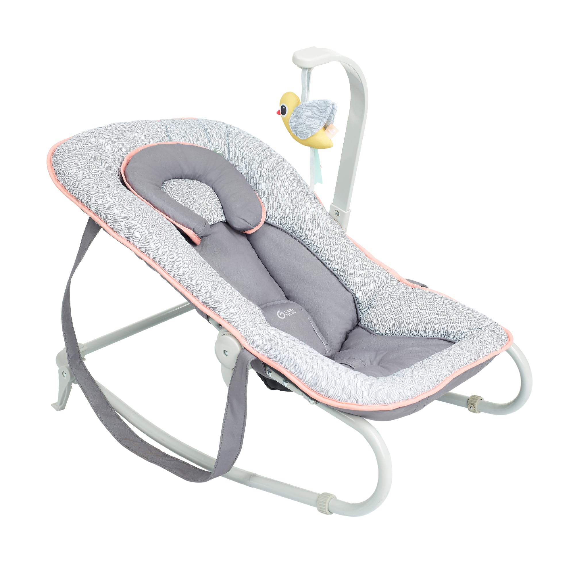 babymoov-babywippe-graphik-peach-babyschaukel-mit-5-fach-verstellbarer-r-ckenleh image 1