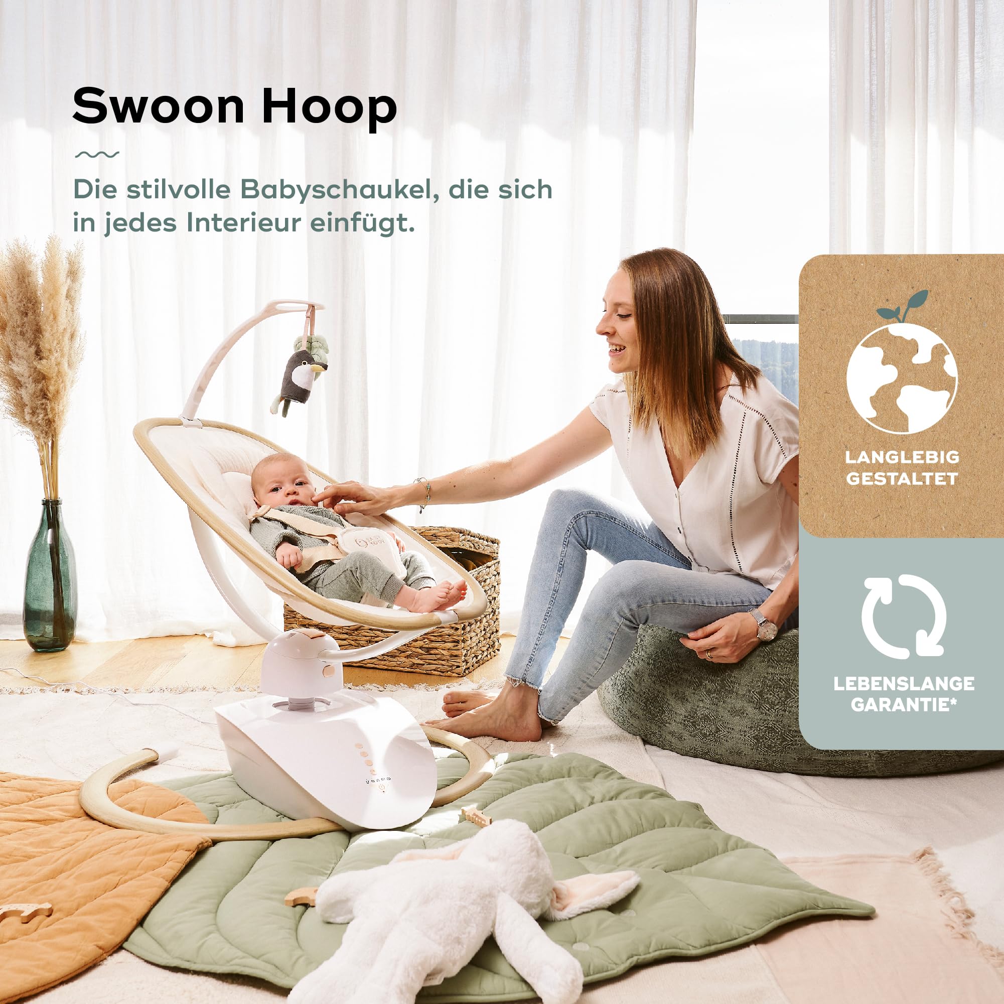 babymoov-babyschaukel-swoon-hoop-sand-elektrische-babywippe-mit-fernbedienung-90 image 2