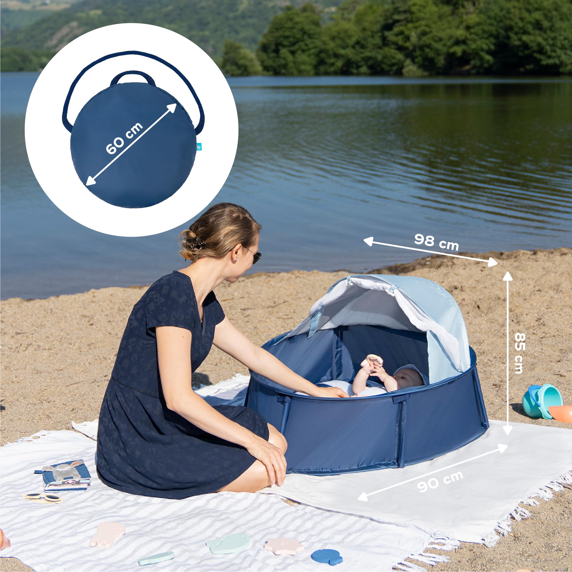 babymoov-babyni-spielzelt-2-in-1-babyzelt-reisebett-mit-uv-schutz-50-moskitonetz image 8