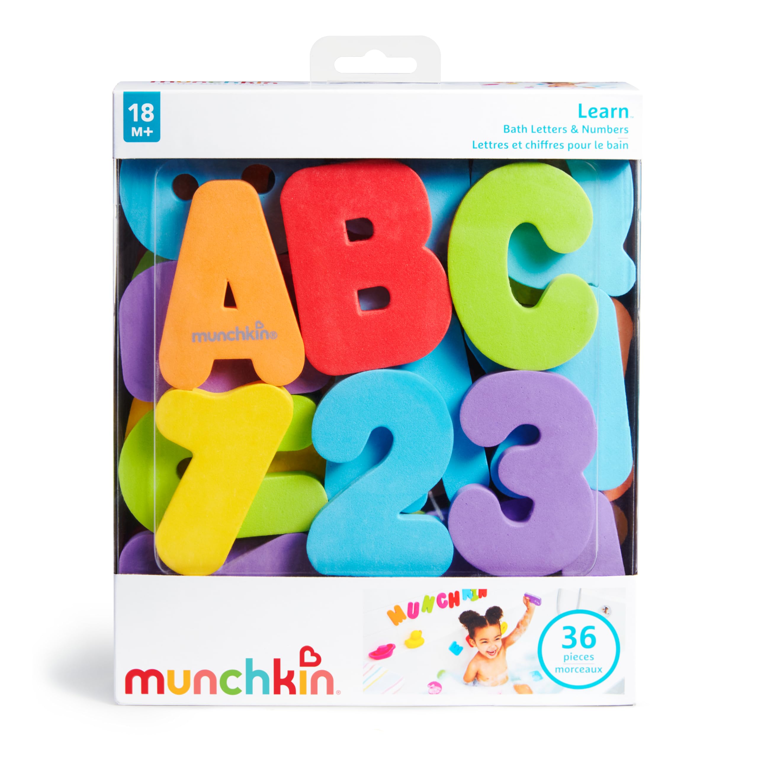 munchkin-badebuchstaben-badezahlen-36-teiliges-lern-badespielzeug-aus-schaumstof image 2