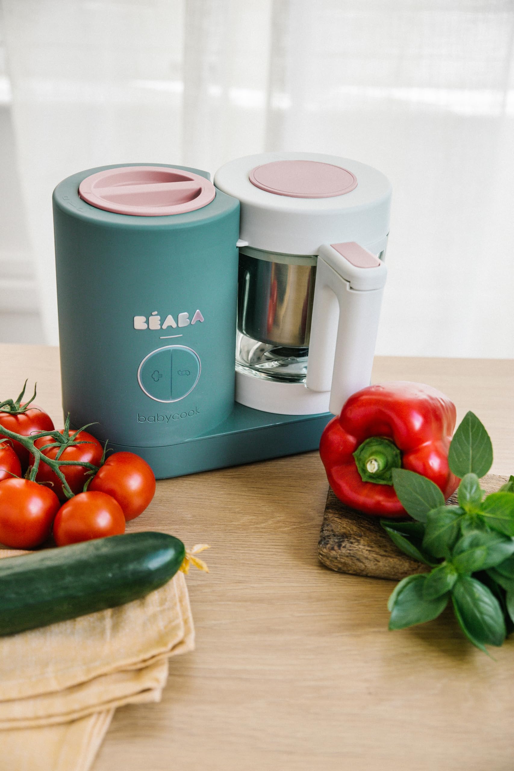 b-aba-babycook-neo-6-in-1-babynahrungszubereiter-mit-glaskrug-und-edelstahl-gark image 7