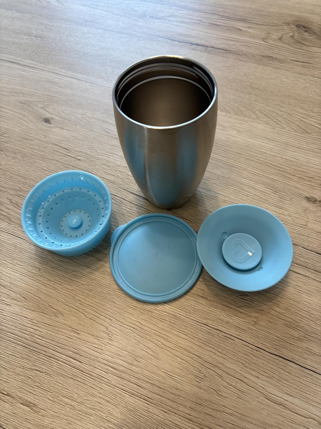 Sehr guter Becher, Reinigung braucht Übung