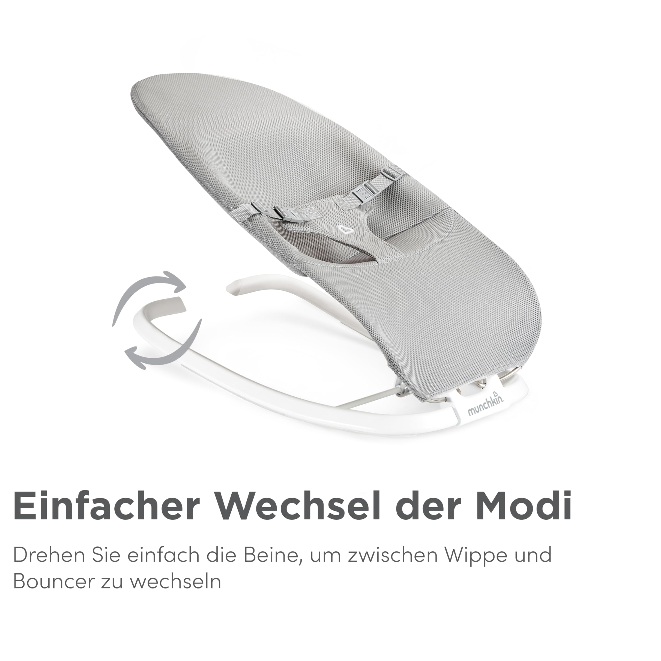 munchkin-2-in-1-feder-baby-wippe-schaukel-bouncer-und-schaukelstuhl-ab-geburt-gr image 2