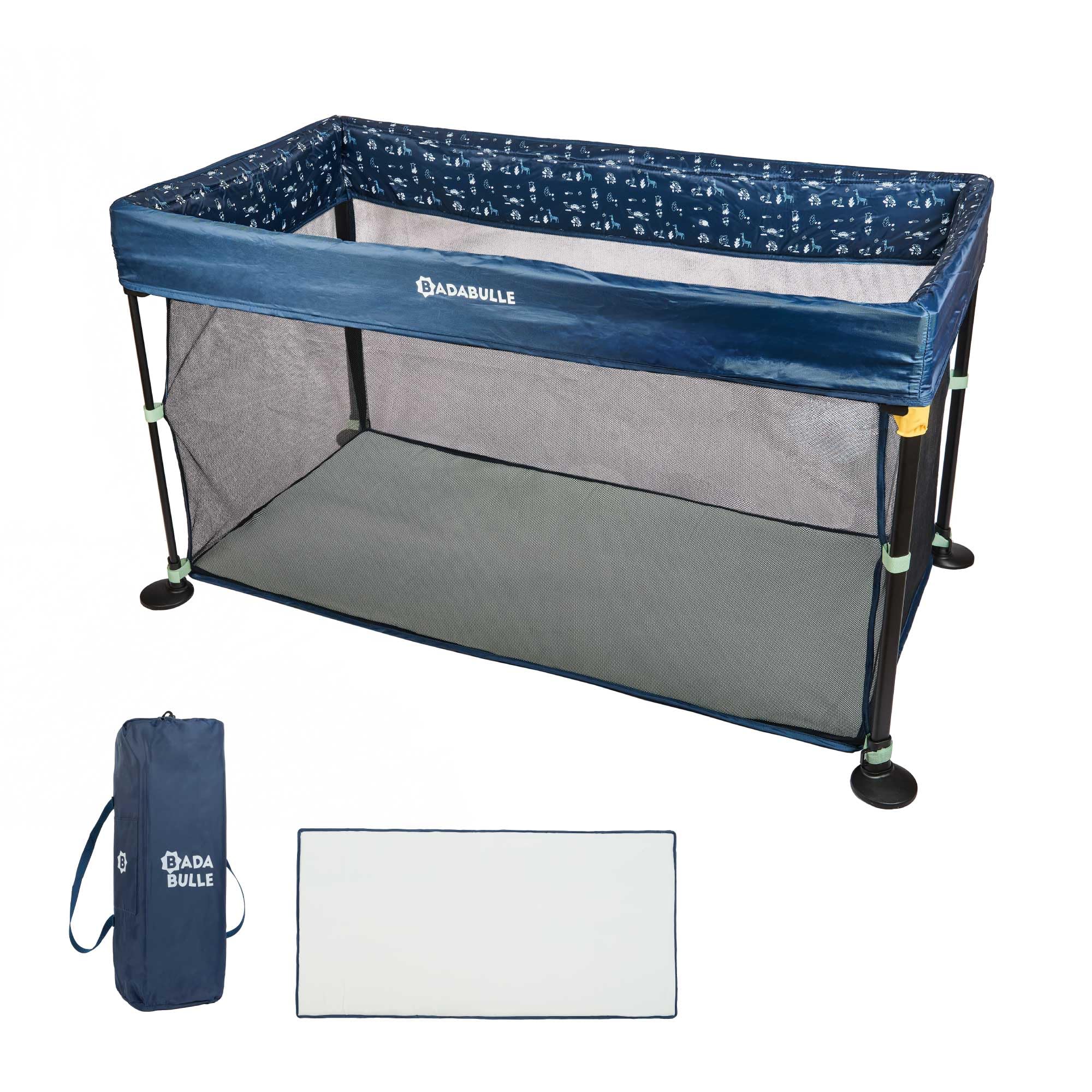badabulle-easy-clip-baby-reisebett-mit-matratze-kompakt-ziehharmonika-faltsystem image 1
