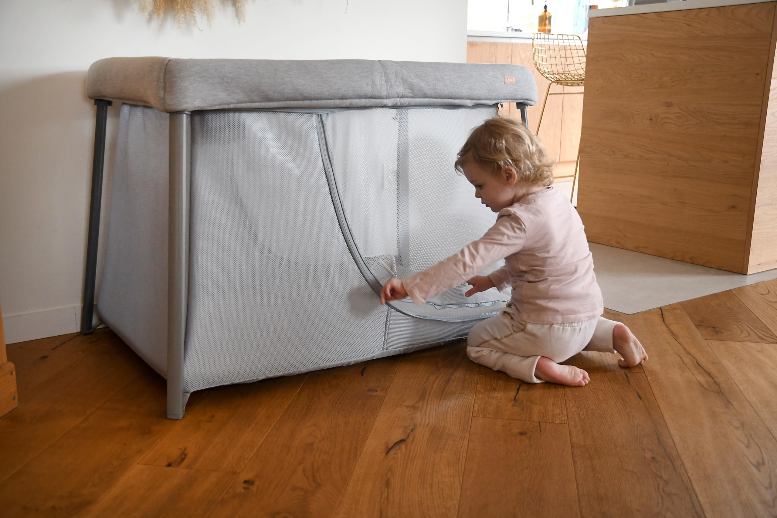 b-aba-3-in-1-reisebett-mitwachsendes-faltbares-babybett-als-wiege-zusatzbett-und image 6