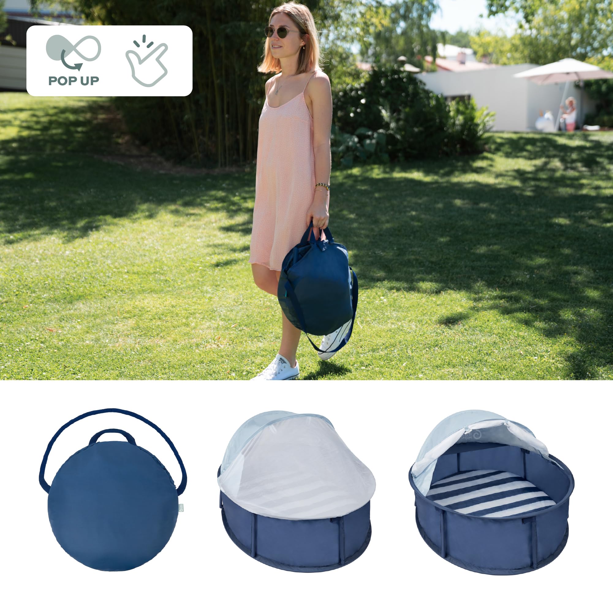 babymoov-babyni-spielzelt-2-in-1-babyzelt-reisebett-mit-uv-schutz-50-moskitonetz image 7