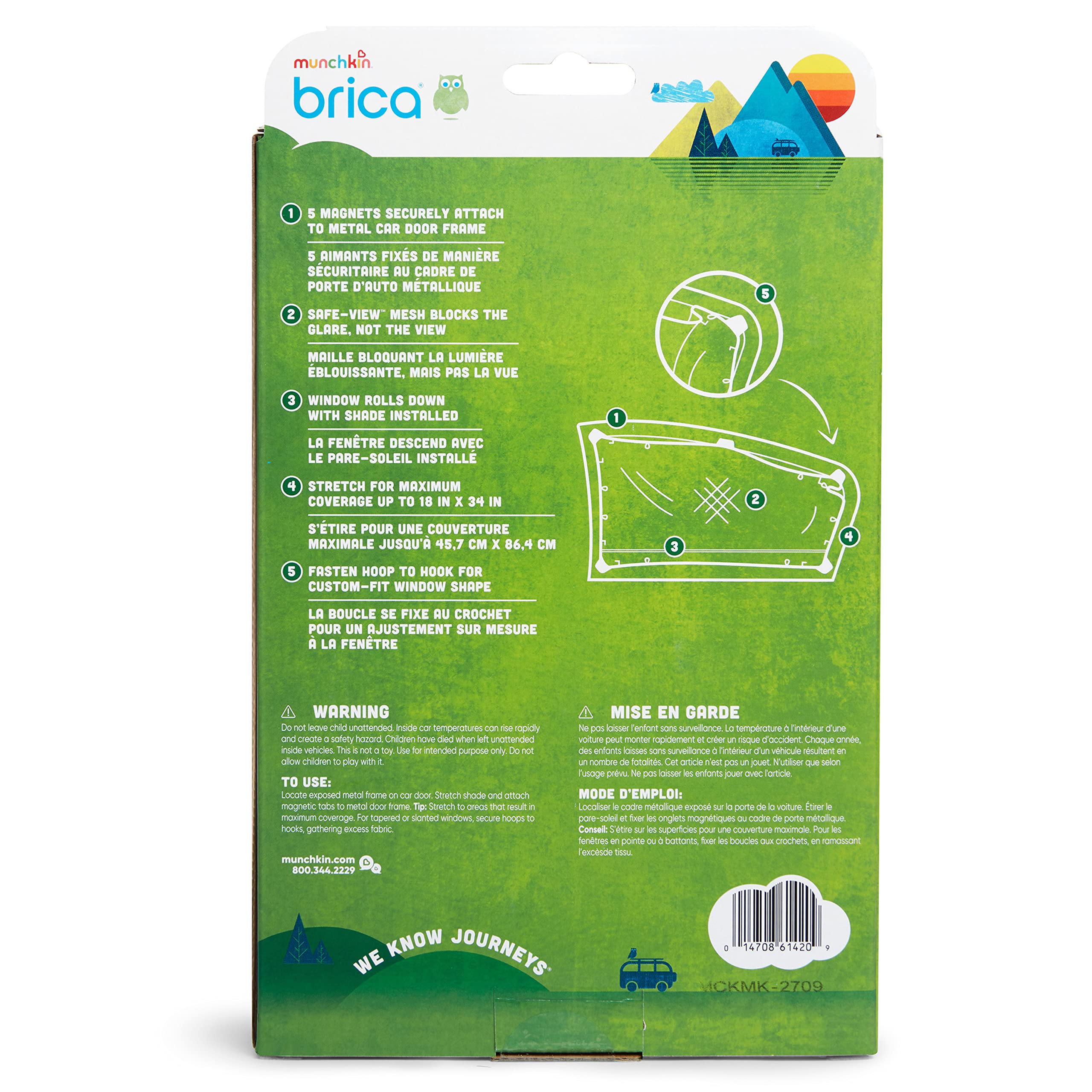 munchkin-brica-magnetic-stretch-to-fit-sonnenschutz-magnetisch-dehnbar-f-r-seite image 8