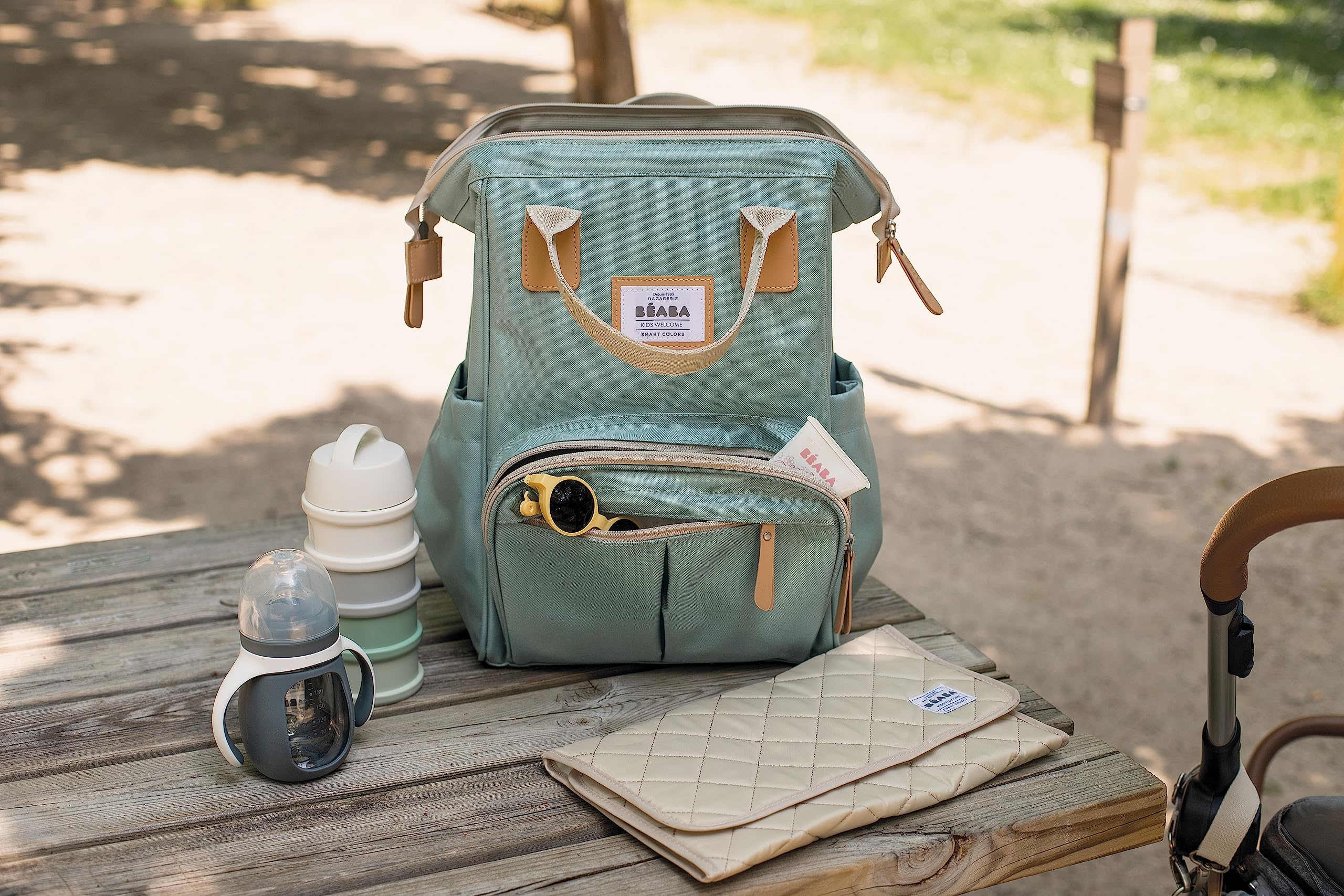 b-aba-wellington-wickelrucksack-multifunktionale-wickeltasche-mit-wickelunterlag image 4