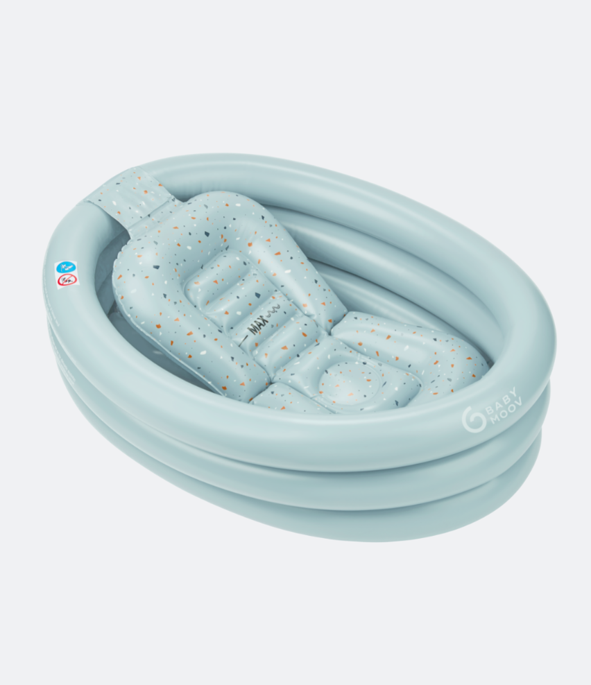 babymoov-aqua-dots-aufblasbare-babybadewanne-mit-herausnehmbarem-badesitz image 4