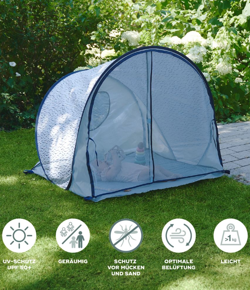 babymoov-strandmuschel-blue-waves-baby-sonnenschutzzelt-mit-uv-schutz-50-pop-up- image 4