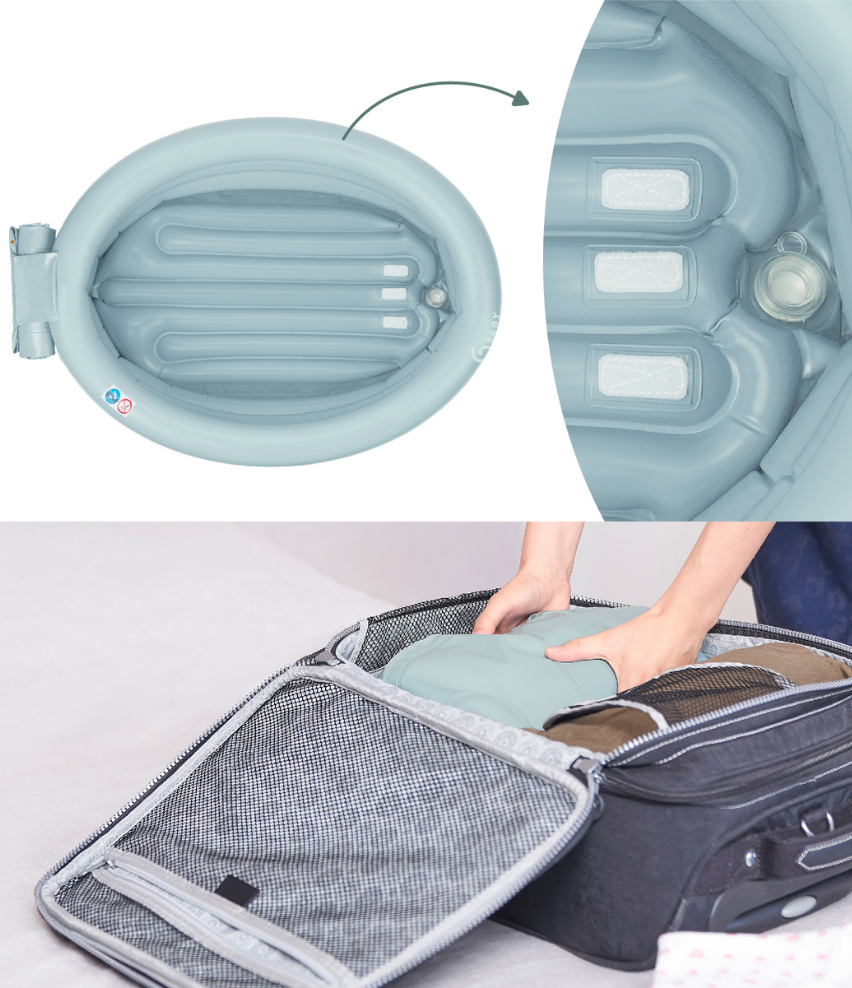 babymoov-aqua-dots-aufblasbare-babybadewanne-mit-herausnehmbarem-badesitz image 7