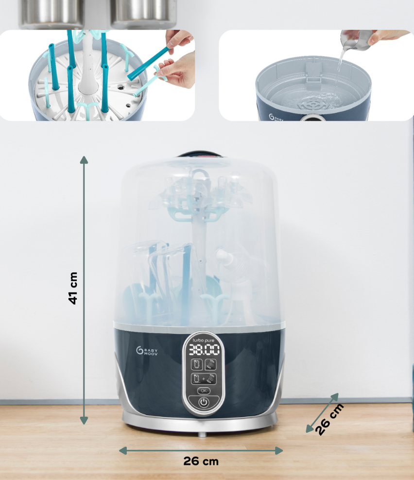 babymoov-turbo-pure-dampfsterilisator-flaschentrockner-mit-patentierter-technolo image 5